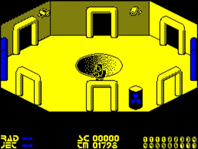 Chain Reaction - Amstrad CPC game screenshot (1988) by Durell